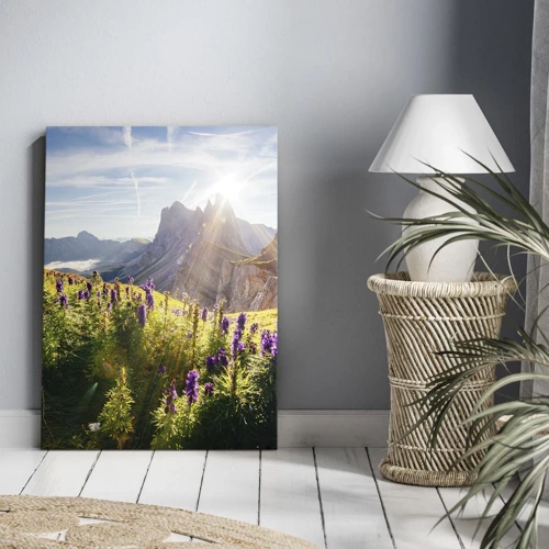 Impression sur toile - Image sur toile - La vie secrète des herbes - 50x70 cm