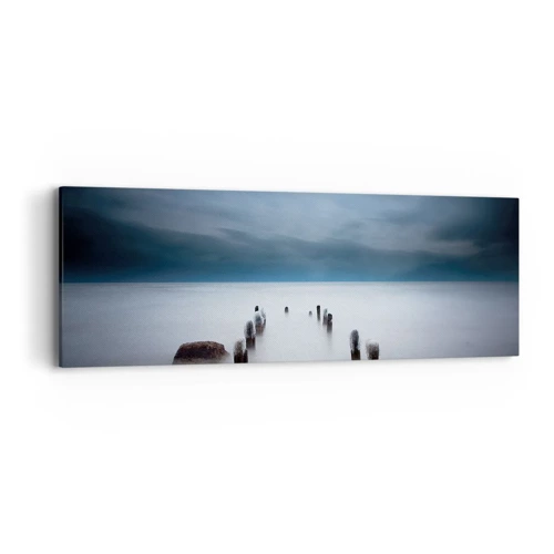 Impression sur toile - Image sur toile - Lac pensif - 90x30 cm