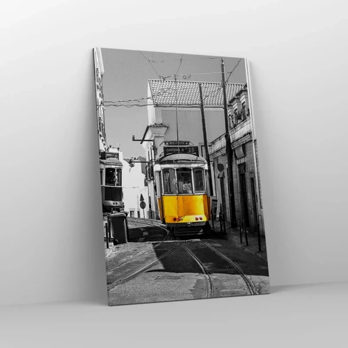 Impression sur toile - Image sur toile - L'âme de Lisbonne - 70x100 cm