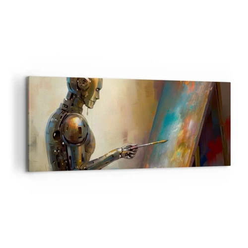 Impression sur toile - Image sur toile - L'art du futur - 100x40 cm