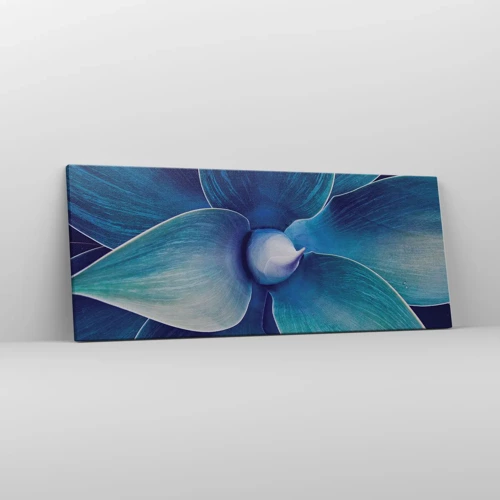 Impression sur toile - Image sur toile - Le bleu du ciel - 100x40 cm