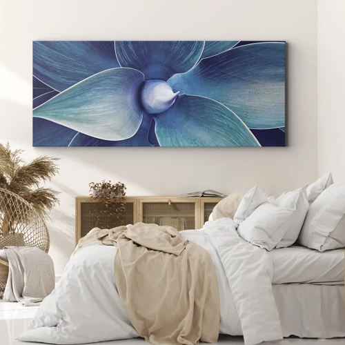 Impression sur toile - Image sur toile - Le bleu du ciel - 100x40 cm