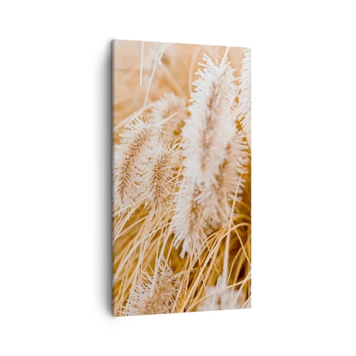 Impression sur toile - Image sur toile - Le bruissement doré de l'herbe - 45x80 cm