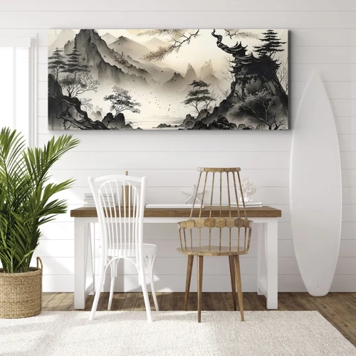 Impression sur toile - Image sur toile - Le charme unique de l'Orient - 160x50 cm