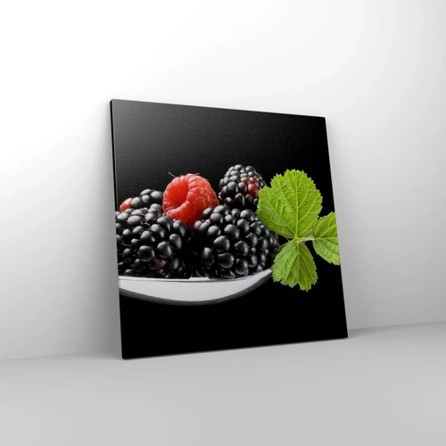 Impression sur toile - Image sur toile - Le goût de la fraîcheur - 60x60 cm
