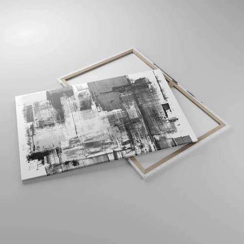 Impression sur toile - Image sur toile - Le gris est beau - 100x70 cm