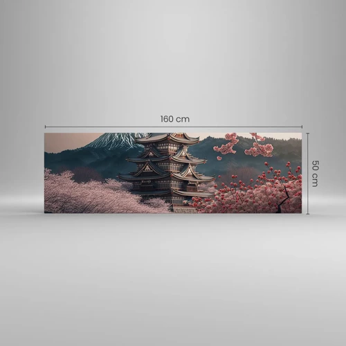 Impression sur toile - Image sur toile - Le pays des cerisiers en fleurs - 160x50 cm