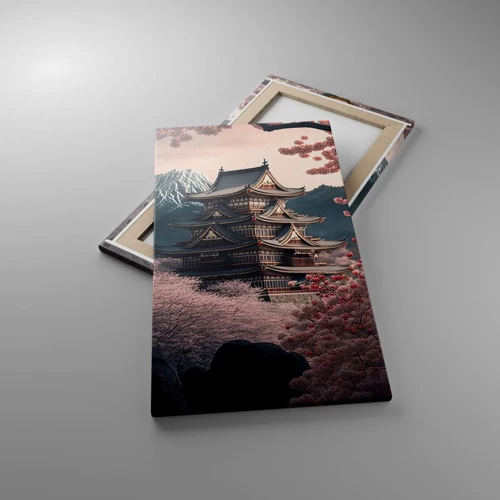 Impression sur toile - Image sur toile - Le pays des cerisiers en fleurs - 45x80 cm