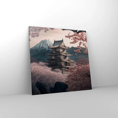 Impression sur toile - Image sur toile - Le pays des cerisiers en fleurs - 70x70 cm