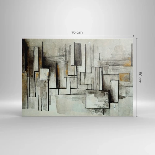 Impression sur toile - Image sur toile - Le pouvoir de la simplicité - 70x50 cm