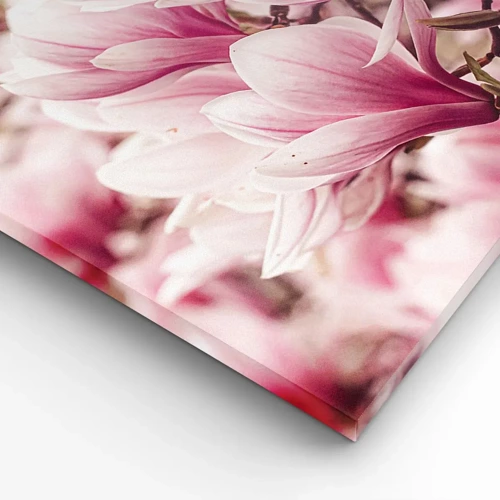 Impression sur toile - Image sur toile - Le printemps est rose - 50x70 cm