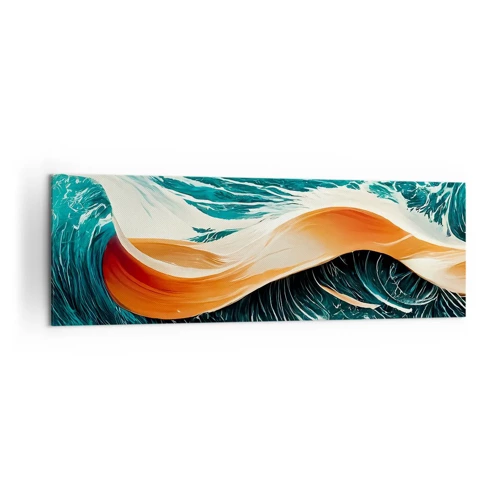 Impression sur toile - Image sur toile - Le rêve d'un surfeur - 160x50 cm