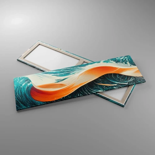 Impression sur toile - Image sur toile - Le rêve d'un surfeur - 160x50 cm