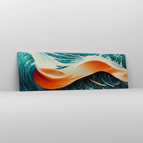 Impression sur toile - Image sur toile - Le rêve d'un surfeur - 160x50 cm