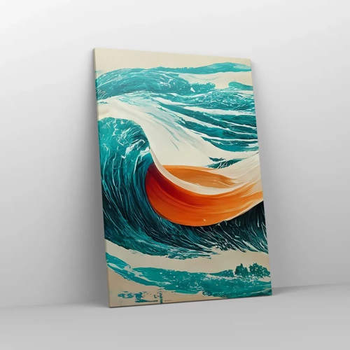 Impression sur toile - Image sur toile - Le rêve d'un surfeur - 70x100 cm