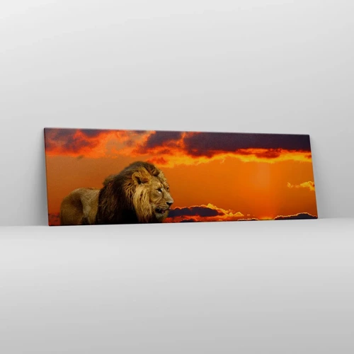 Impression sur toile - Image sur toile - Le roi de la nature - 160x50 cm