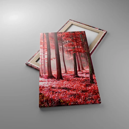 Impression sur toile - Image sur toile - Le rouge est tout aussi beau - 45x80 cm