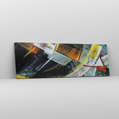 Impression sur toile - Image sur toile - L'énergie du mouvement - 90x30 cm