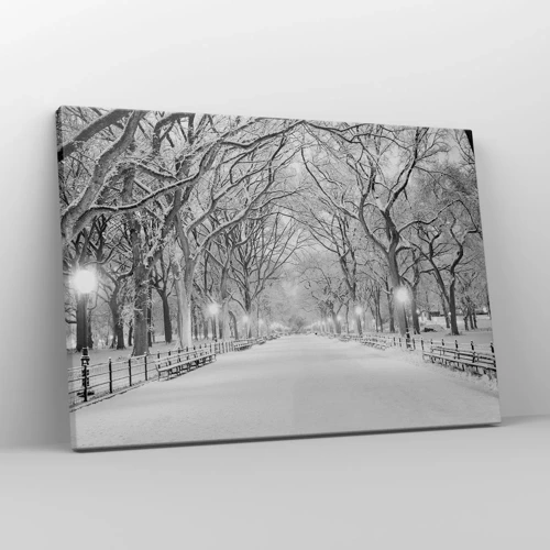 Impression sur toile - Image sur toile - Les quatres saisons – l’hiver - 70x50 cm