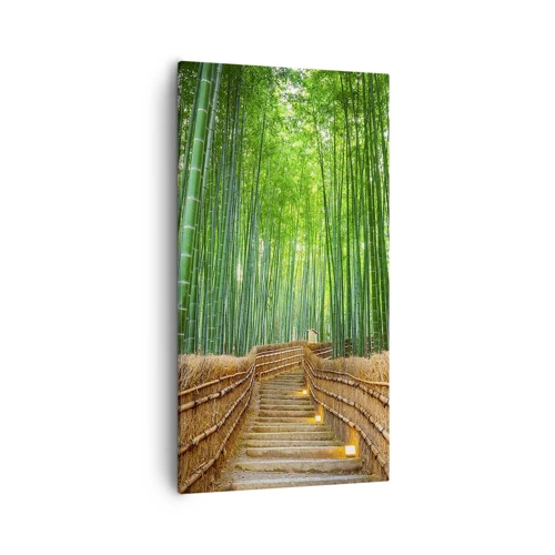 Impression sur toile - Image sur toile - L'essence de la nature asiatique - 55x100 cm