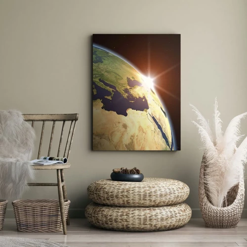 Impression sur toile - Image sur toile - Lever de soleil - 50x70 cm