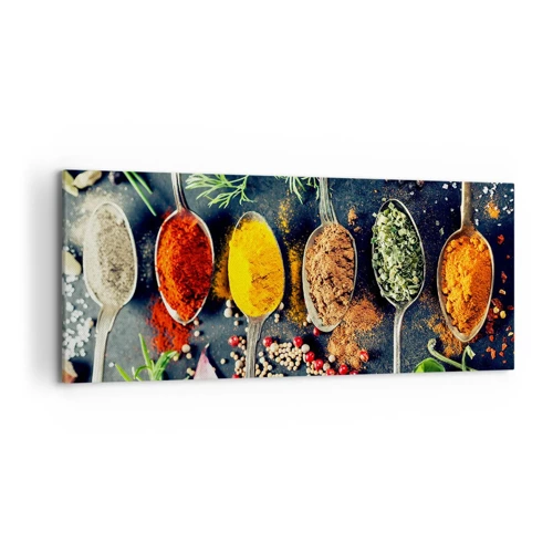 Impression sur toile - Image sur toile - Magie culinaire - 120x50 cm