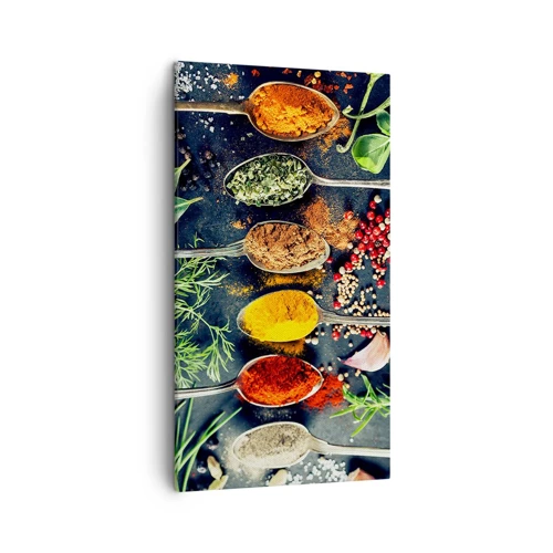 Impression sur toile - Image sur toile - Magie culinaire - 45x80 cm