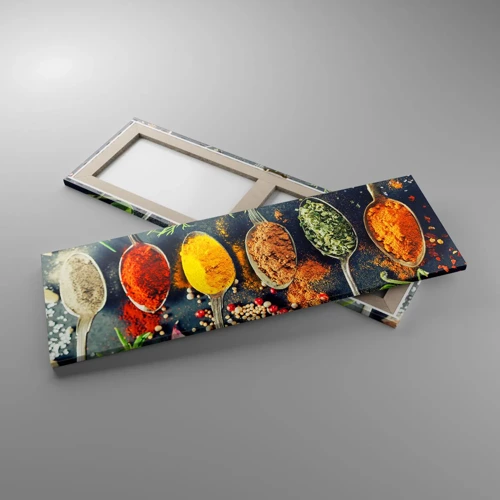 Impression sur toile - Image sur toile - Magie culinaire - 90x30 cm