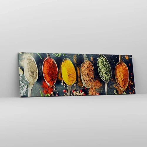 Impression sur toile - Image sur toile - Magie culinaire - 90x30 cm