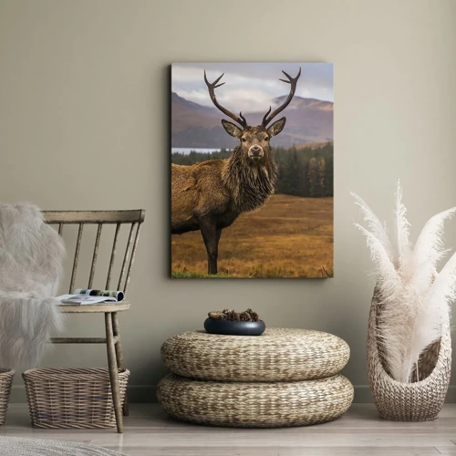 Impression sur toile - Image sur toile - Majesté de la nature - 45x80 cm