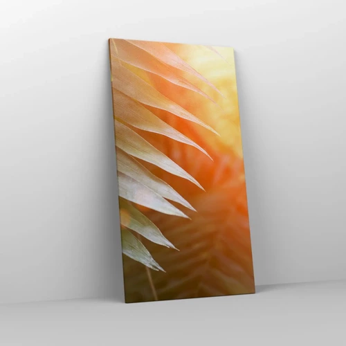 Impression sur toile - Image sur toile - Matinée dans la jungle - 65x120 cm