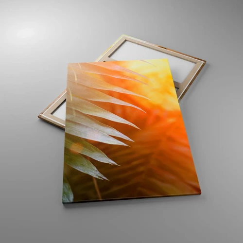 Impression sur toile - Image sur toile - Matinée dans la jungle - 80x120 cm