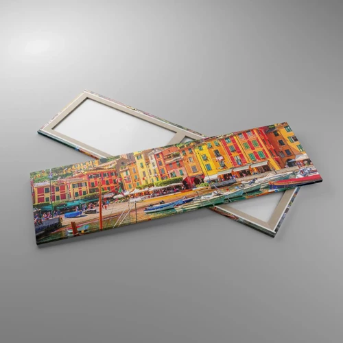 Impression sur toile - Image sur toile - Matinée italienne - 160x50 cm
