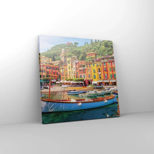 Impression sur toile - Image sur toile - Matinée italienne - 30x30 cm
