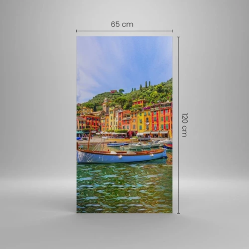 Impression sur toile - Image sur toile - Matinée italienne - 65x120 cm