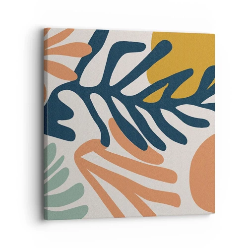 Impression sur toile - Image sur toile - Mers de corail - 30x30 cm