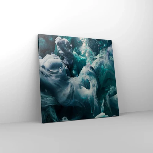 Impression sur toile - Image sur toile - Mouvement des couleurs - 60x60 cm