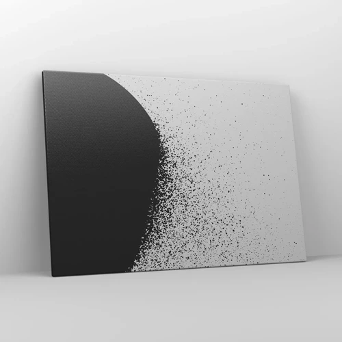 Impression sur toile - Image sur toile - Mouvement des molécules - 100x70 cm
