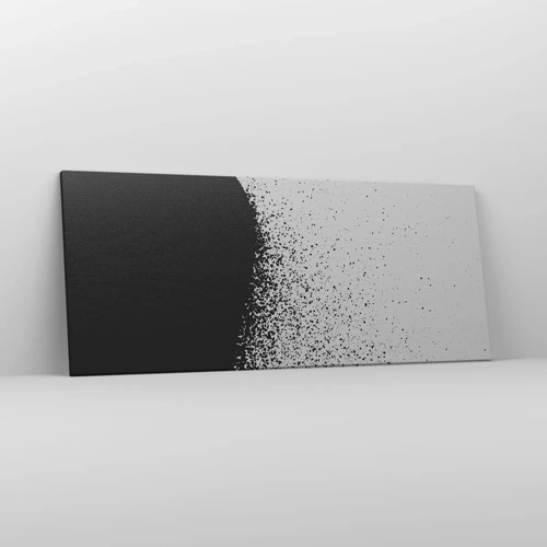 Impression sur toile - Image sur toile - Mouvement des molécules - 120x50 cm