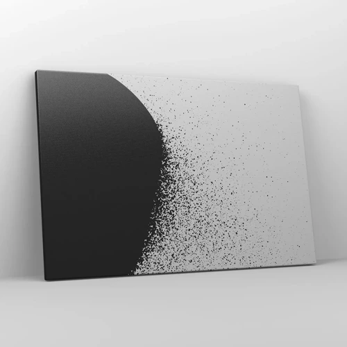 Impression sur toile - Image sur toile - Mouvement des molécules - 120x80 cm