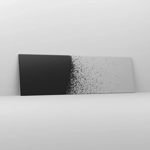 Impression sur toile - Image sur toile - Mouvement des molécules - 160x50 cm