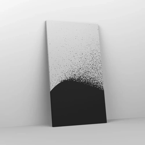 Impression sur toile - Image sur toile - Mouvement des molécules - 45x80 cm