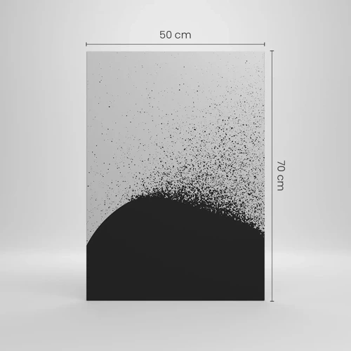 Impression sur toile - Image sur toile - Mouvement des molécules - 50x70 cm