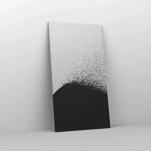 Impression sur toile - Image sur toile - Mouvement des molécules - 55x100 cm