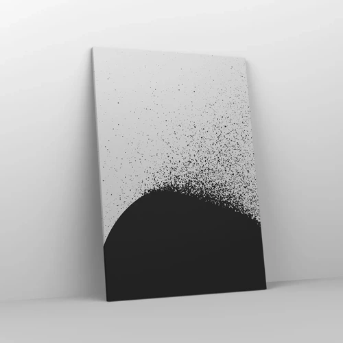 Impression sur toile - Image sur toile - Mouvement des molécules - 70x100 cm