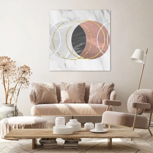 Impression sur toile - Image sur toile - Musique des sphères - 70x70 cm