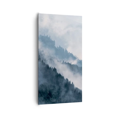 Impression sur toile - Image sur toile - Mysticisme des montagnes - 65x120 cm