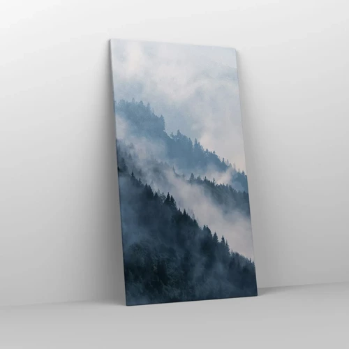 Impression sur toile - Image sur toile - Mysticisme des montagnes - 65x120 cm