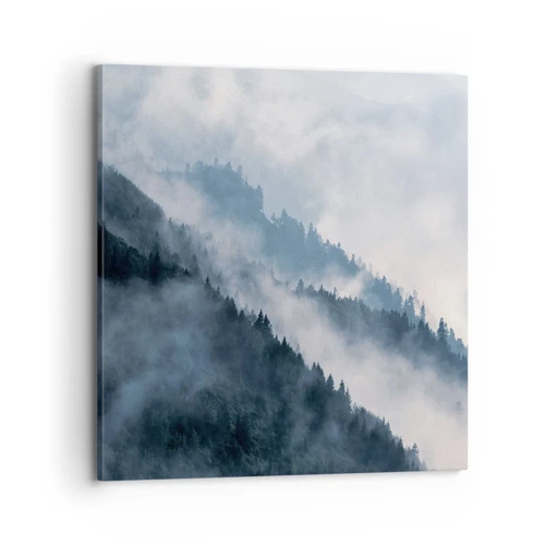 Impression sur toile - Image sur toile - Mysticisme des montagnes - 70x70 cm