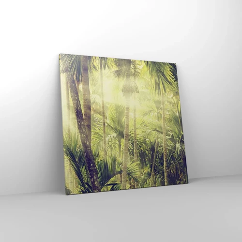 Impression sur toile - Image sur toile - Nature enflammée - 70x70 cm